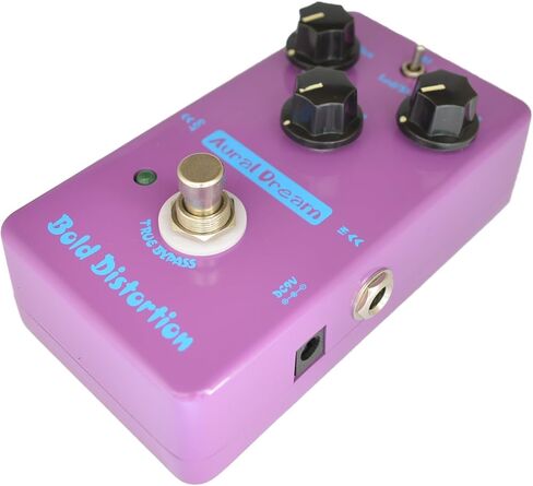 دواسة تأثير الجيتار Aural Dream Bold Distortion تتضمن تشويهًا ثقيلًا واستجابة ديناميكية قوية عالية الكسب لوضعين للتشويه، تجاوز حقيقي in Kuwait