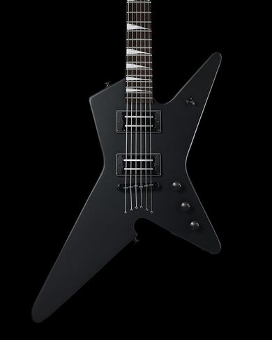 WestCreek Guitars HIGH VOLTAGE（HV）Heavy Metal Solid Body Electric Guitar with strap (Black) in Kuwait