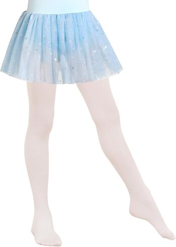 3 أزواج من الجوارب الباليه للفتيات ذات القدمين المرنة الناعمة للرقص جوارب بيضاء ووردية زي مدرسي جوارب طويلة in Kuwait