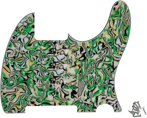 8 Hole Tele Blank Guitar Pickguard Tele Pick Guard Scratch Plate for Telecaster Red Pearl in Kuwait