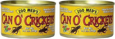Zoo Med Laboratories Can O Crickets Pet Food, 1.2 Ounce Each (3 Pack) in Kuwait