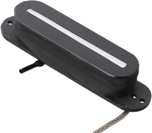 Rail Blade Pickup Metal Braided wire Single Blade Electric Guitar Pickup for ST START (Black) in Kuwait
