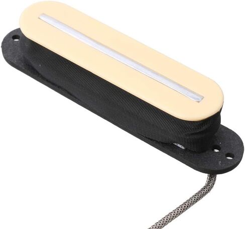 Rail Blade Pickup Metal Braided wire Single Blade Electric Guitar Pickup for ST START (Black) in Kuwait