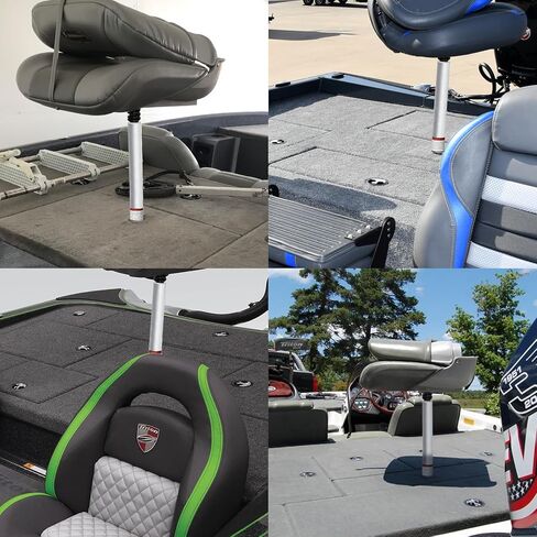 3/4" Boat Seat Pin Post,Marine Boat Seat Pedestal Base Post for Mounting Boat Seat,Boat Seat Pedestal Post Lock-in Aluminum Boat Seat Extension Post Pole for Marine Pontoon Boat Fishing Boat Bass Boat in Kuwait