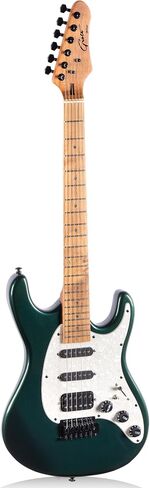 Grote Solid Electric Guitar GSTM-3 Metallic Finish Basswood Body Maple Neck Maple Fretboard (Brown) in Saudi Arabia