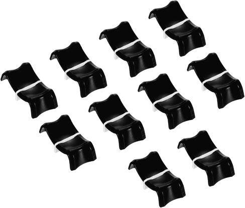 PATIKIL Console Mixer Slider Fader Knob Cap Touch Sensitive Slider Insert Shaft 27x13x10mm ABS Black for Potentiometer Pack of 10 in Saudi Arabia