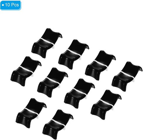 PATIKIL Console Mixer Slider Fader Knob Cap Touch Sensitive Slider Insert Shaft 27x13x10mm ABS Black for Potentiometer Pack of 10 in Saudi Arabia