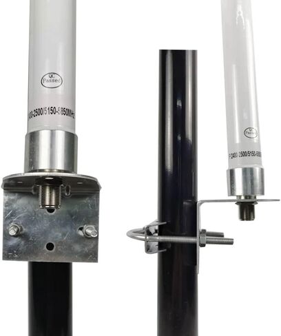 Long Range WiFi Antennas Outdoor Full Kit 2.4GHz 5GHz External Panel Directional WiFi Antenna Extender for WiFi Router/Wireless Camera/WiFi Access Point, 5meter Cable, RP-SMA, SMA, Mounting Pole in Kuwait