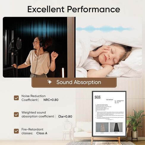 2 Pack Wood Slat Acoustic Panels for Wall and Ceiling, 94.49"×12.80" Soundpoof Wooden Wall Panels for Interior Wall Decor, 3D Fluted Sound Absorbing Panel - Light Walnut in Saudi Arabia