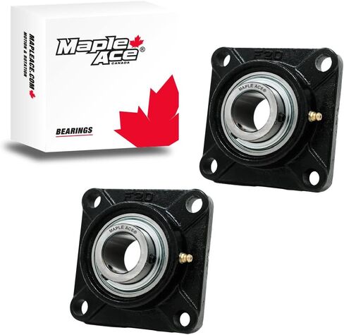 MAPLE ACE UCF212-36 R3 Triple-Lip Seal Flange Bearing 2-1/4" Bore 4-Bolt Solid in Saudi Arabia