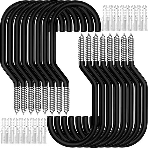 16-Pack Heavy Duty Bike Hook, Loading Capacity 100 LBS, 6 inch, Bike Hooks for Garage Wall and Garage Ceiling in Kuwait