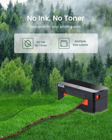 vretti Thermal Shipping Label Printer - 4x6 USB Label Printer - Desktop Barcode Pink Label Printer for Small Business & Shipping Packages Compatible with Mac, Windows, Linux, UPS, USPS(USB Version) in Saudi Arabia
