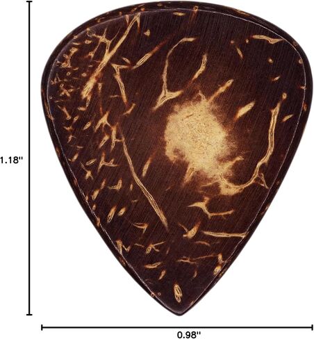 Camel Bone Guitar Or Bass Pick - 1.5 mm Heavy Gauge - 351 Shape - Natural Finish Handmade Specialty Exotic Plectrum - 3 Pack New in Saudi Arabia