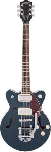 Gretsch G2655T-P90 Streamliner Center Block Jr. جيتار كهربائي مزدوج القطع P90 - ياقوت منتصف الليل على الماهوجني القديم S in Kuwait