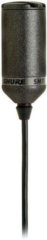 ميكروفون Shure SM11 الديناميكي المصغر متعدد الاتجاهات مع كابل مرن طويل العمر، ومجموعة مشبك ربط، ومجموعة ربط ربط، ومشبك حزام موصل وحقيبة حمل بسحاب (SM11-CN) in Kuwait