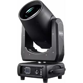 JUNMAN 380W 20R Beam Moving Head Light DJ Disco Stage Lights Double Prism Rainbow Effect