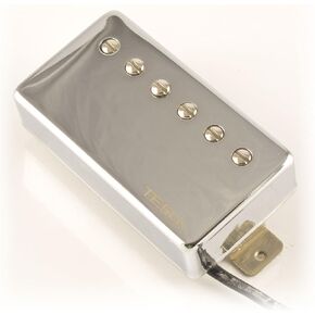 Guitar Pickup Tesla VR-2 (Neck, Chrome) Vintage Style compatible with Humbucker