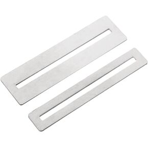 2Pcs Sliver Guitar Fret Protector,Metal Fret Fingerboard Guard Bass Guitar Fretboard Protector Set Fret Guard Guitar Tools Set Guards Fingerboard Guards Protectors Instrument Accessories