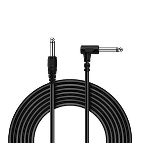 Guitar Cable 1.5m Instrument Cable，Jack to Jack Cable 6.35mm for Electric Guitar, Bass, Amplifier, Mixer, Keyboard, Microphone