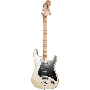 Fender for Hard Rock Squier Affinity Stratocaster HSS Electric Guitar Olympic White
