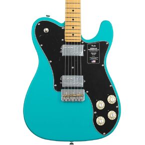 Fender American Professional II Telecaster Deluxe - Miami Blue with Maple Fingerboard