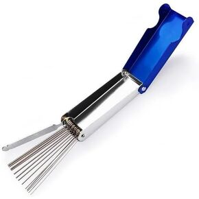 Blue Needle File Set Luthier Sperrins Guitar Nut Slotting File Saw Rods Slot Filing Set Needle File Set Replacement Tools Tip Cleaner Files Guitar Tools Guitar and Bass Accessories