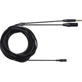 Shure BCASCA-NXLR3QI-25 Detachable Cable (25') with Neutrik 3 Pin XLR Male Connector and 1/4'' Stereo Plug