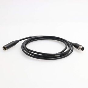 DRRI Mini XLR 4-Pin Female to Mini XLR 4-Pin Audio Extension Cable for SHURE Wireless Beltpacks