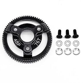 RC 48P 83T Spur Gear Hardened Steel Spur Gear Upgrades Part for Traxxas 1/10 Slash Stampede Rustler Bandit 2WD VXL XL-5 F-150 SVT, (83T)