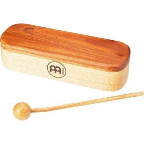 Meinl Percussion Professional Large Wood Block with Wooden Beater-Natural, (PMWB1-L) in Kuwait