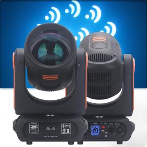 Professional New Mold 200W LED Moving Head Light Beam+Spot+18 Rotating Prisms Dj DMX Stage Light Effect Light Disco Dj Bar
