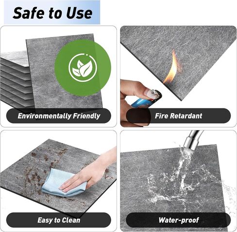 【Soundproofing PRO】12 Pack 1/8 inch Thick Mass Loaded Vinyl Soundproofing Pads【Feel like Added A Wall】Easy to Install(Equip Nails), High Surface Density(1.25lbs/sqft) MLV Insulation Sound Proof Pads in Kuwait