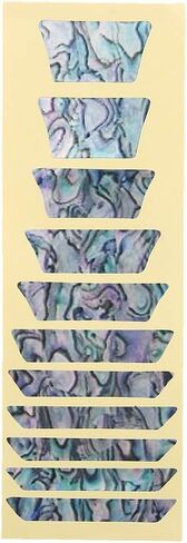 VBESTLIFE Guitar Fretboard Stickers, 0.04mm Premium Electric Guitar Fretboard Decals Fits for Beginner Learner Practice 6 Strings Acoustic Electric Guitars in Saudi Arabia
