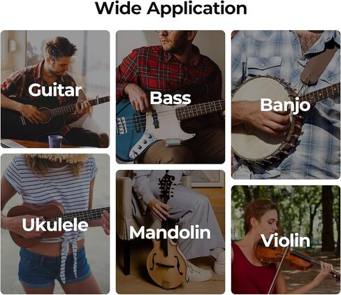 Vangoa 101 قطعة أدوات صيانة إصلاح الجيتار مع حامل، مجموعة أدوات الجيتار الاحترافية ملحقات الجيتار للجيتار الكهربائي الصوتي القيثارة باس بانجو، هدية الجيتار لعشاق in Kuwait