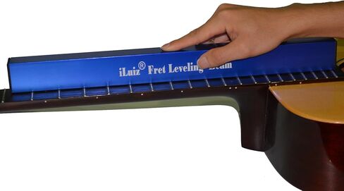 Guitar Fret Leveling Sanding Beam Bass Guitar Leveler Leveling File Tool Luthier Tool 400 MM in Kuwait