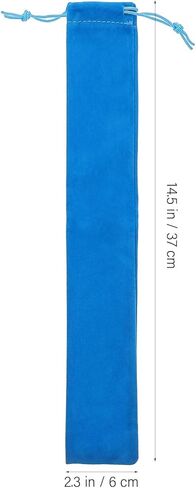 ibasenice 10Pcs Clarinet storage bag soprano recorder pouch vertical flute case flute bag pouch necktie organizer soprano recorder bag for storage musical instrument clarinet bag in Kuwait