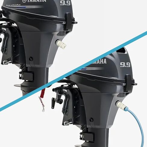 Outboard Motor Quick Connect Flush Kit，Compatible with Mercury, Mariner, Yamaha and Suzuki Outboard Engines Red in Kuwait