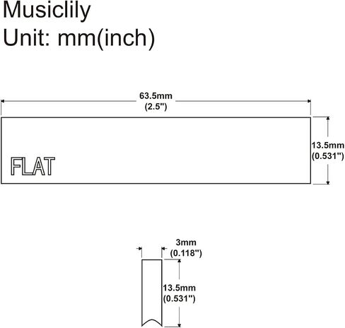 Musiclily Ultra Flat Brass Fret Press Insert for Acoustic Electric Guitar Bass in Saudi Arabia