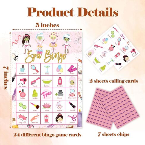 Baby Shower Games Bingo Cards, Bear Theme Bingo Game, Shower Game for Family Friends Large Multiplayer Group Activities, Bear Party Birthday Favors Gifts -14 in Kuwait