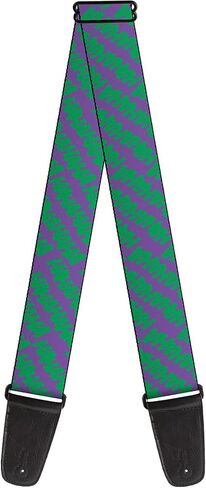 DC Comics Guitar Strap, Joker Ha Ha Ha Purple Green, 2 Inches Wide, 2 Inches Wide in Saudi Arabia
