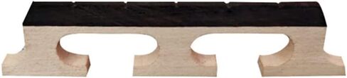 Banjo Bridge Three Legged Bridge for 5 String Banjo Made of Maple and Ebony in Saudi Arabia