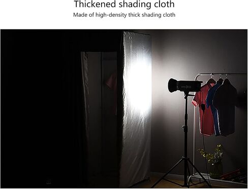 MORN Fitting Room, 43x43x78 inch Clothing Store Changing Room, Strong Shading, Better Privacy Protection Fitting Room-Easy to Assemble, Clothing Store, Private Space (Black) ( Color : Black ) in Saudi Arabia