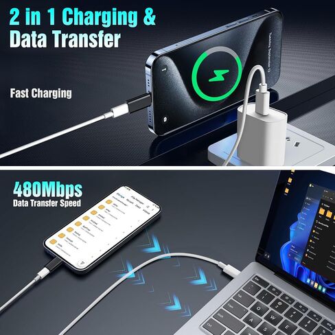TiMOVO Adapter for Lightning Female to USB C Male Adapter, 4 Pack Adapter for Lightning USB-C Adapter, Data Sync Charger for i-Phone 15/16 Pro/Pro Max/Plus, iPad Pro/Air, Not for Audio/OTG, Black in Saudi Arabia