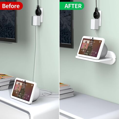 HomeMount Wall Mount for Show 8 & Nest Hub, Space-Saving, for Show 8 Black in Kuwait