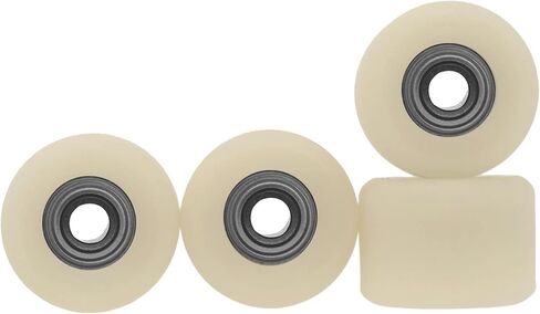 Teak Tuning Apex 61D Urethane Fingerboard Wheels - Mini Shorty Shape, 6.6mm Diameter - ABEC-9 Stealth Bearings - Made in The USA - Gumdrop Colorway in Saudi Arabia