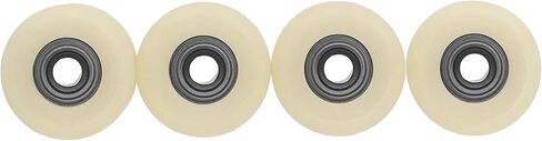 Teak Tuning Apex 61D Urethane Fingerboard Wheels - Mini Shorty Shape, 6.6mm Diameter - ABEC-9 Stealth Bearings - Made in The USA - Gumdrop Colorway in Saudi Arabia