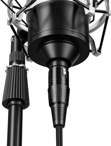 Dual Male XLR to Female XLR, Balanced XLR Splitter Cable XLR Splitter Cable 2 Male to 1 Female, XLR Cable 1 Female 2 Male (1, XLR F-2XLR M, 5Feet) in Saudi Arabia