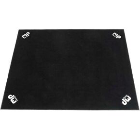 Drum Workshop(DWCPRUG2),Inc. DW Drum Set Rug,Black,62" x 78"