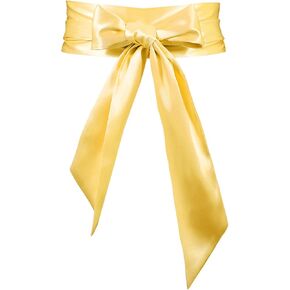 JASGOOD Women Dress Sash Bridal Belt Wedding Party Bridal Satin Waist Belts for Party Special Occasion 3.7'' Wide