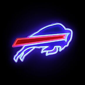 FOCO Chicago Bears NFL Team Logo LED Neon Light Up Sign